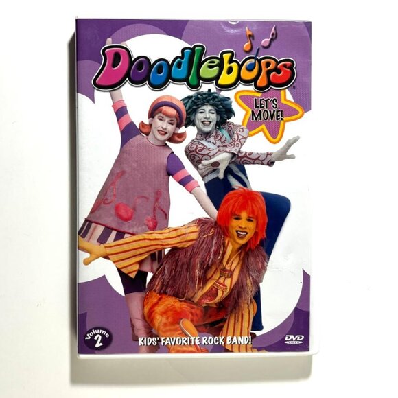 Doodlebops Let's Move DVD with Bonus CD included - Picture 1 of 4